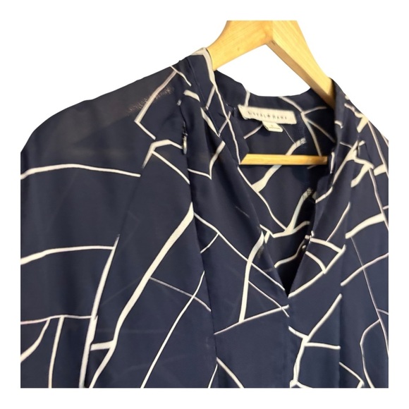 Loyal Hana Women's Small Sheer MATERNITY Coverup Nautical Nursing Mom Dress - Picture 2 of 8